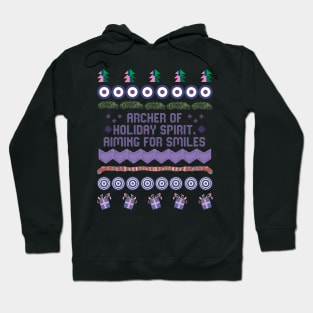 Archer of Holiday Spirit - Aiming for Smiles Hoodie